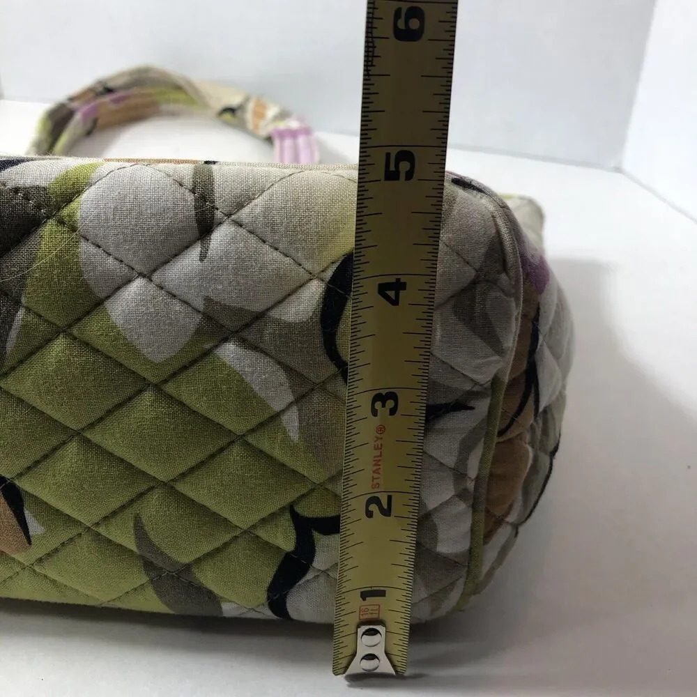 Vera Bradley Shoulder Bag Purse‎ Tote Portobello Road Zip Double Handle A2